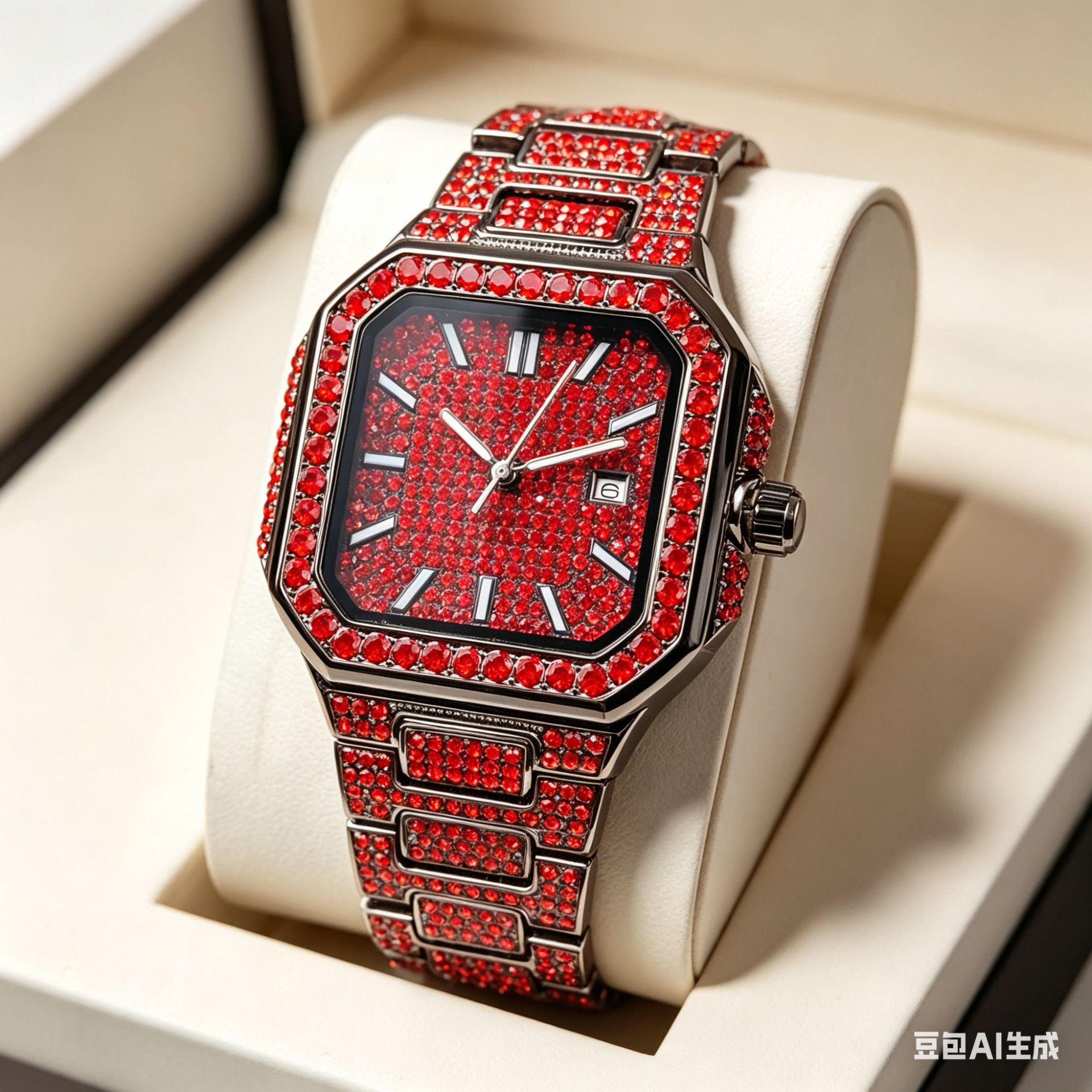 Luxury Watch Iceberg - Роскошные мужские кварцевые часы с квадратным