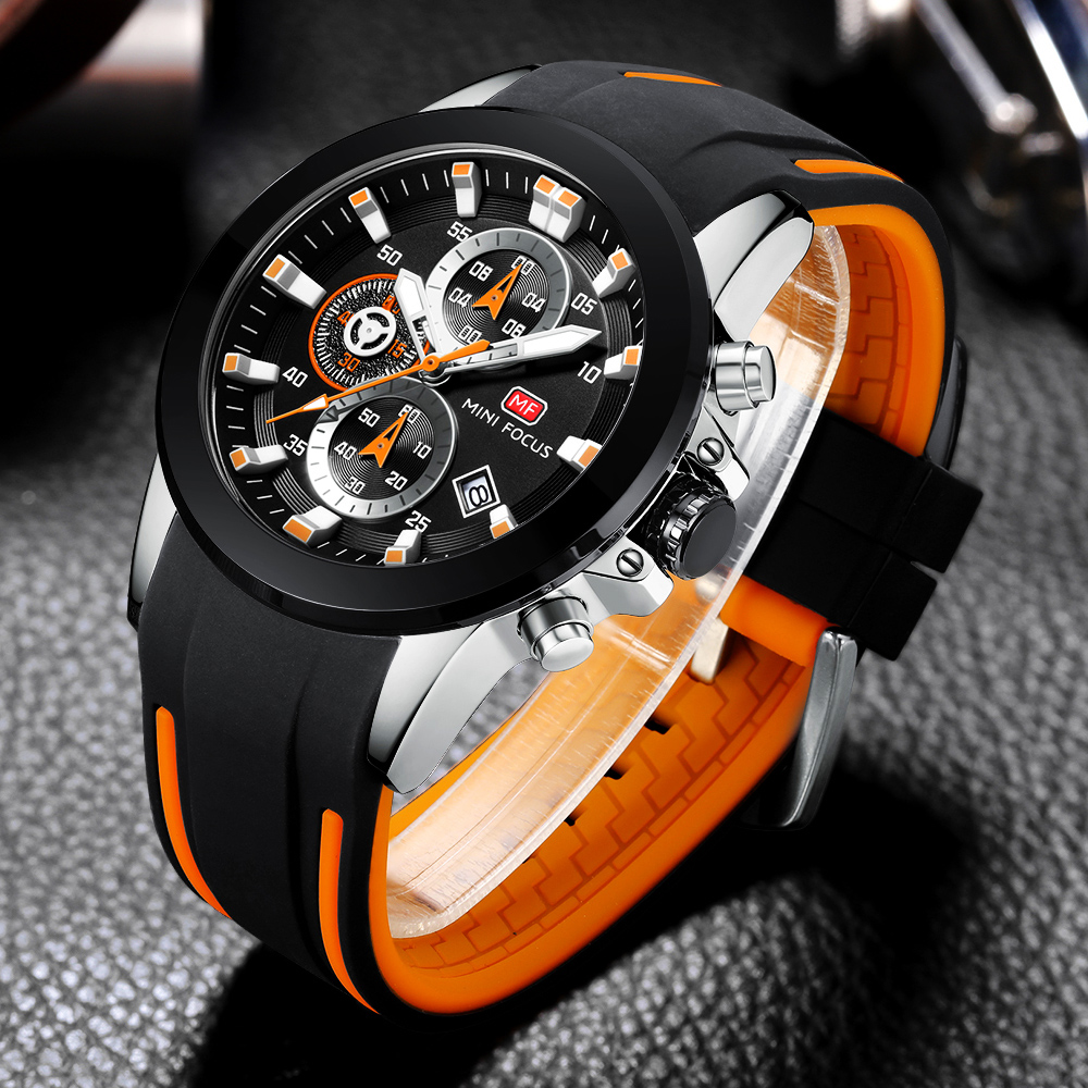 Luxury Watch Maker - Часы наручные MINI FOCUS Мужские кварцевые,