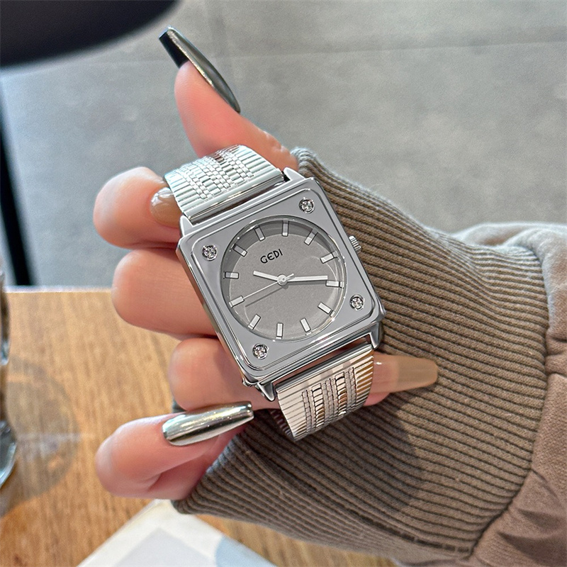Luxury Watch Gift For Her - Минималистичные, элегантные, уникальные часы с квадратным