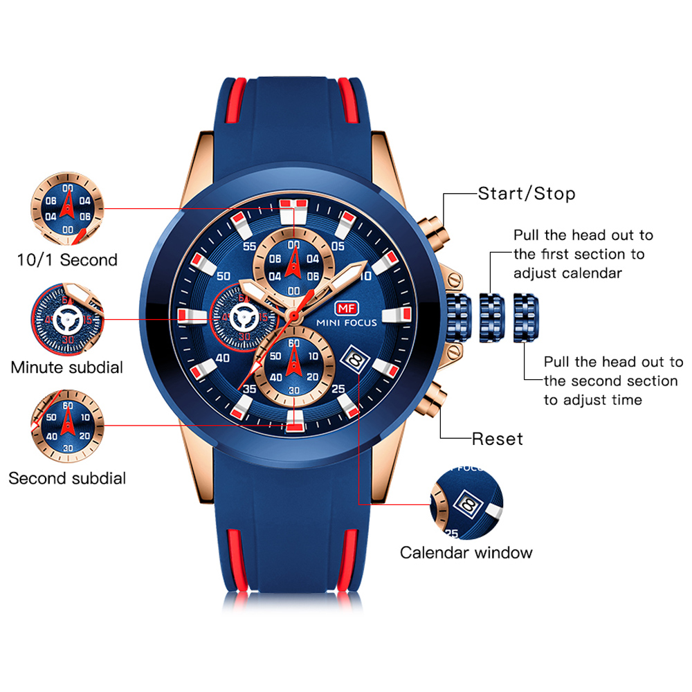 Часы наручные MINI FOCUS Мужск – обзор и цена Luxury Watch Maker