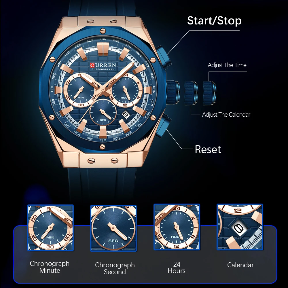 Мужские водонепроницаемые квар – обзор и цена Luxury Watch Maker
