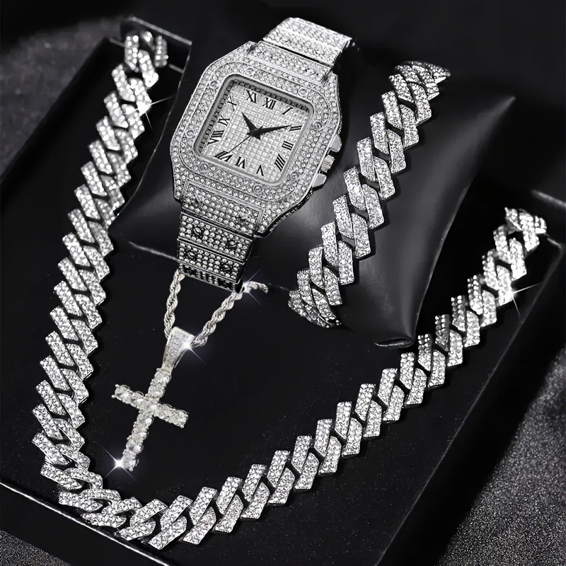 Набор из 4 предметов: модные м – обзор и цена Luxury Watch Iceberg