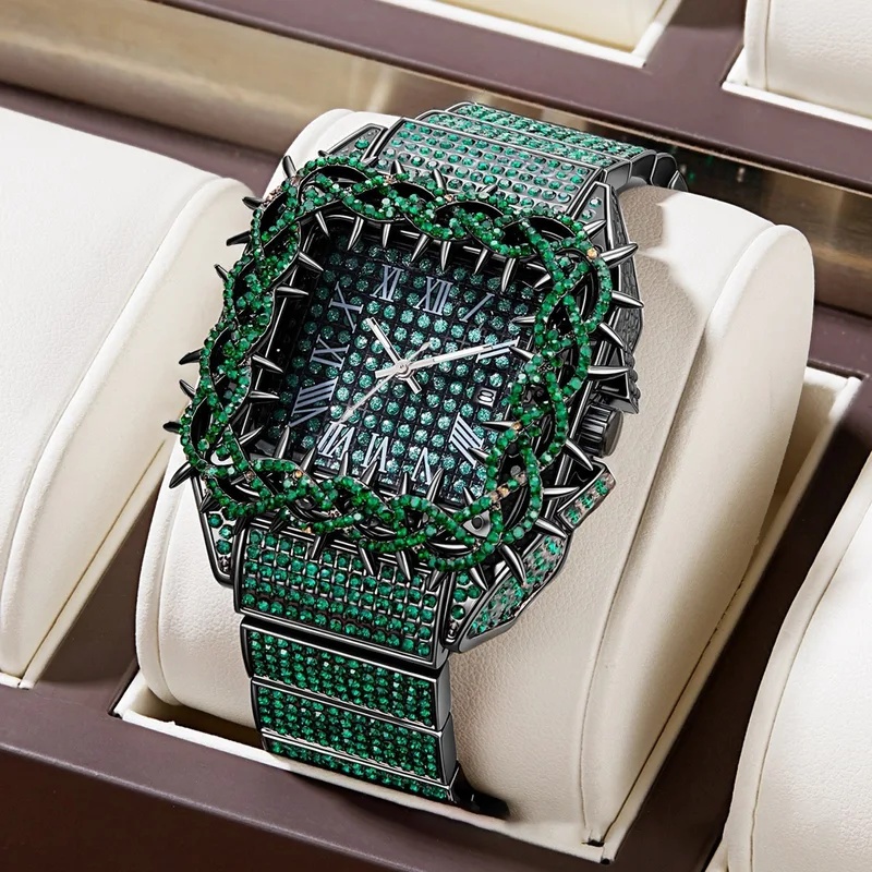 Мужские кварцевые часы с крист – обзор и цена Luxury Watch Iceberg
