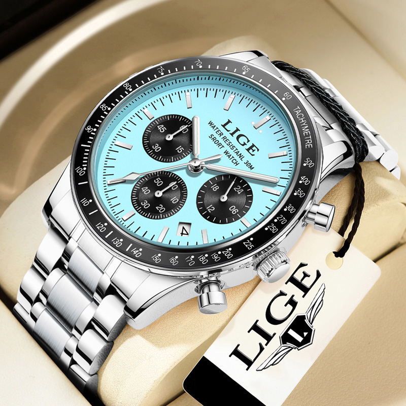 Мужские часы LIGE, топ-бренд,  – обзор и цена Luxury Watch Top 10