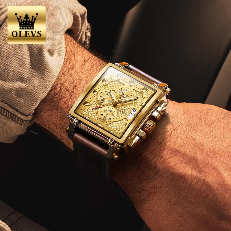 Мужские часы бренда OLEVS, вод – обзор и цена Luxury Watch Maker
